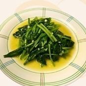 季節の青菜炒め
