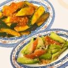 台湾風キュウリ(辛さ：★★)/カニ風キュウリ 各