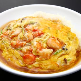 Tianjin Ankake Rice / Shrimp Chili Ankake Rice