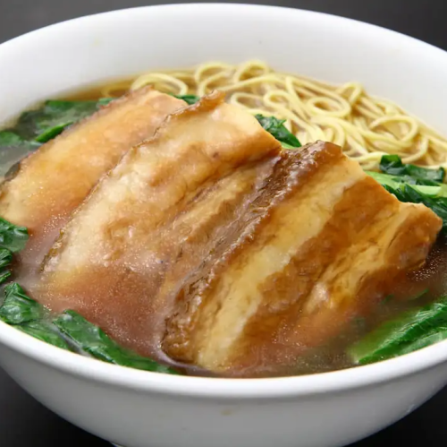 豚角煮ソバ/エビ入りそば