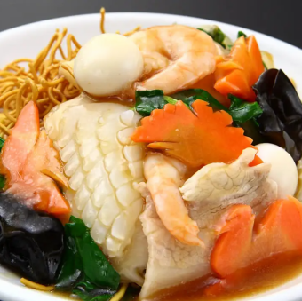 오메 카타 야키소바 / 새우 경 야키소바 / 새우 야키소바