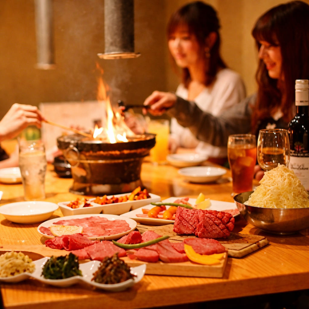 飲み放題付きコース3980円～を各種ご用意！焼肉宴会は皆大好き☆