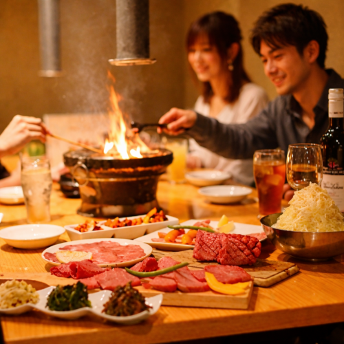 各種宴会は焼肉で！