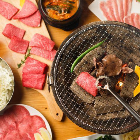 天神の好立地でお得に絶品焼肉を満喫！飲み会や会社宴会、友人同士の集まりにもぴったり。コスパ◎充実の内容で大満足間違いなし！