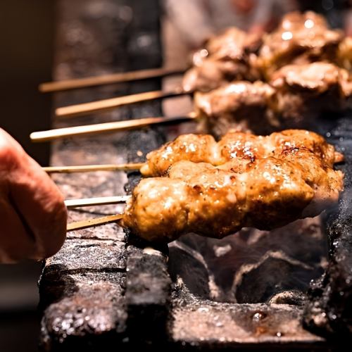 厳選された新鮮鶏の焼き鳥