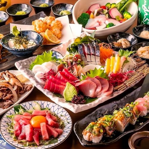 Enjoy our classic izakaya menu and great value courses for parties!