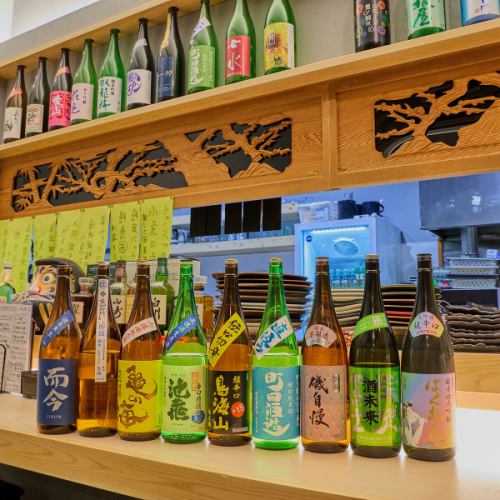 こだわりの日本酒！