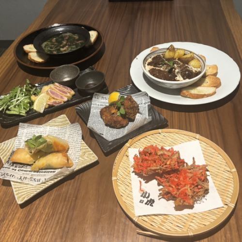 【当店限定】ここでしか味わえないオリジナル創作料理
