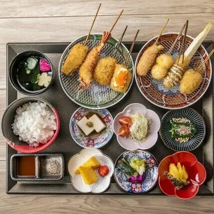 ◆ランチ定食◆串揚げ御膳【八本】or【五本】