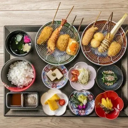 ◆ランチ定食◆串揚げ御膳【八本】or【五本】