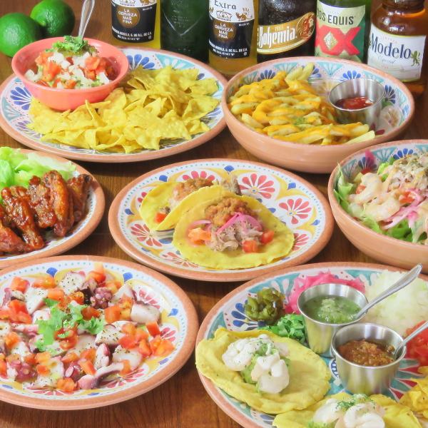 飲み放題付コースもご用意!こだわりの品々を一度に楽しめる♪