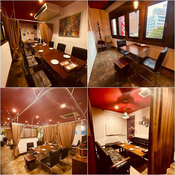 [Available for complete private rooms for various people] We can prepare complete private rooms for various people, such as small to 10 people, and chartered rooms.