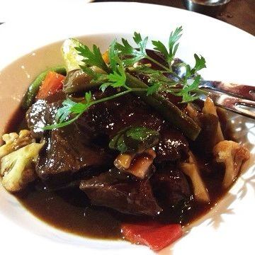 Beef Tongue Stewed in Red Wine