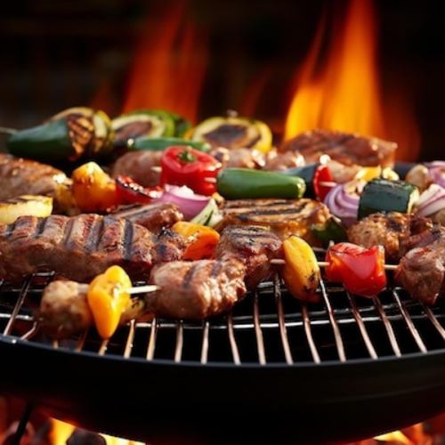 Enjoy the finest BBQ grilled over charcoal