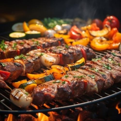 Enjoy authentic BBQ at lunchtime