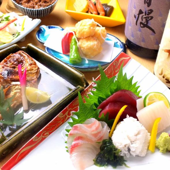 月 木限定 2時間飲み放題付きコース6300円 5500円 味ごよみ げんでん