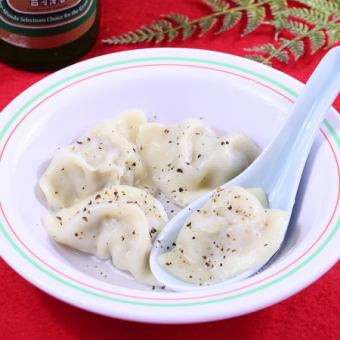 대만 물만두 4개