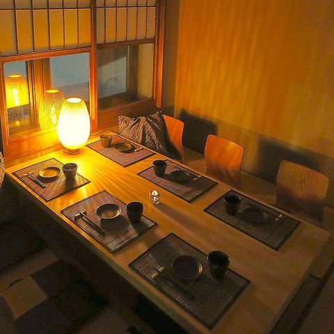 The calm Japanese-style seating is perfect for entertaining ◎ Also perfect for birthdays and anniversaries ◎