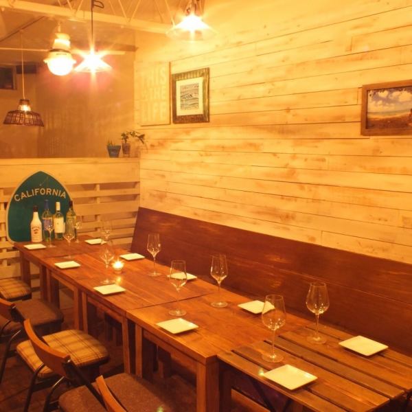 A banquet in a resort space with a good sense ♪ There is a private room for up to 12 people in the back of the store.Please feel like a tavern!