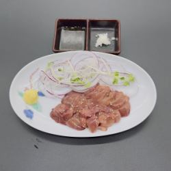 chicken liver sashimi