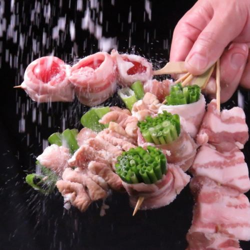 自慢のつくね串と厳選素材使用の焼き鳥