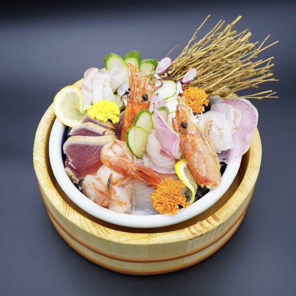 新鮮鮮度にこだわった長浜鮮魚のお刺身をご提供いたします