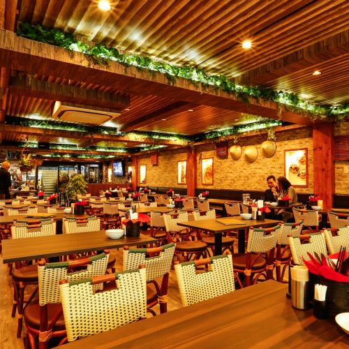 Resort dining with an exotic atmosphere ♪ A modern Asian restaurant with a mixture of cultures from eight Asian countries.