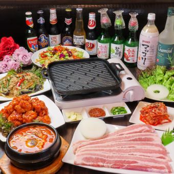 破格！ホットペッパーグルメ限定★「全6品付サムギョプサルコース」2500円（税込）