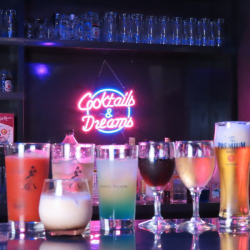 無制限の大満足飲み放題プランは3850円（税込）！