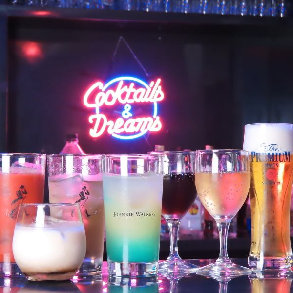 2時間食べ飲み放題！『団体割コース』4名以上で特別料金♪多彩な料理やドリンクが全品楽しめます☆