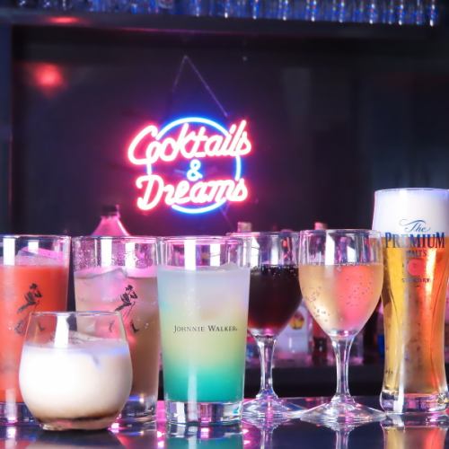 2時間食べ飲み放題！『団体割コース』4名以上で特別料金♪多彩な料理やドリンクが全品楽しめます☆