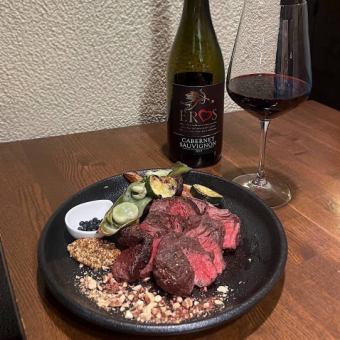 【2.5H飲み放題付き】合鴨ロースとやアヒージョ・パスタなど全9種◎大満足ゆったり宴会コース★