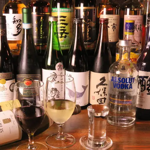 お酒の種類も豊富
