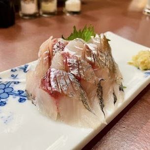 鯵刺し