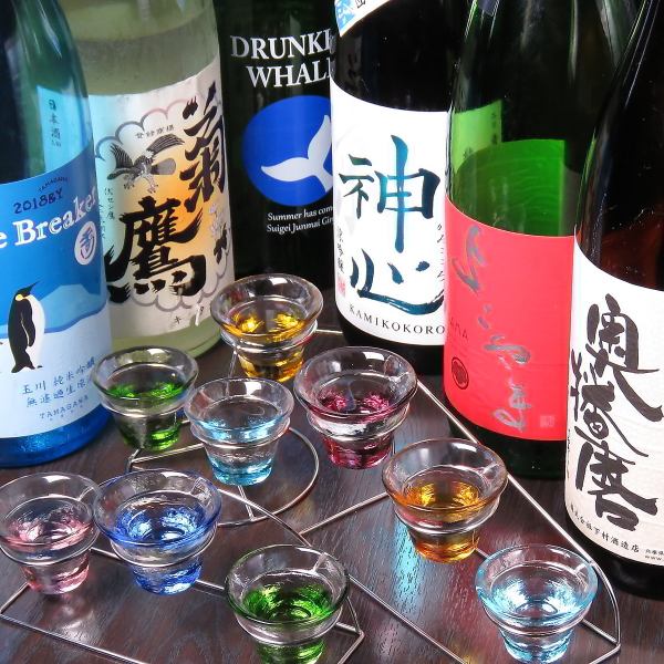 日本酒の種類が豊富です★
