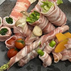 おまかせ豚串5本盛