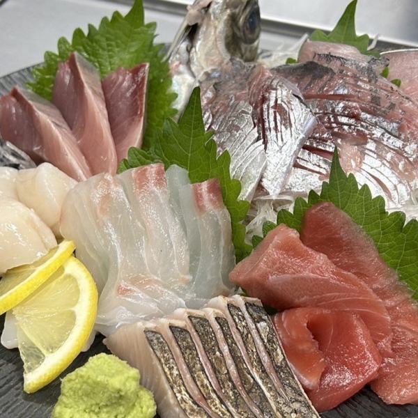 【迷ったらこれ！】鮮魚5点盛 2079円（税込）