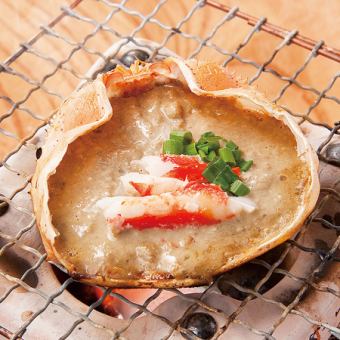 蟹味噌甲羅焼き