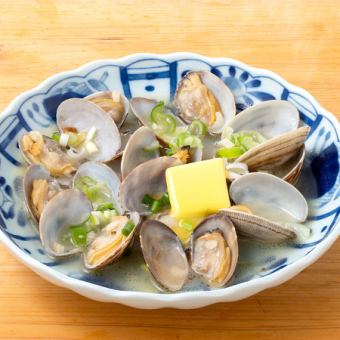 大粒あさりバター/銀鱈の煮付け　各