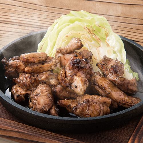 親鶏ゴロ焼き 柚子胡椒添え