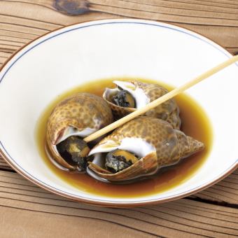 黒バイ貝旨煮/なまこ酢/豚味噌きゅうり　各