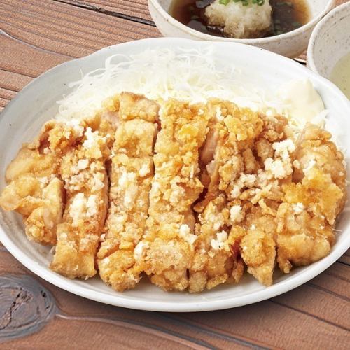 Jumbo deep-fried chicken