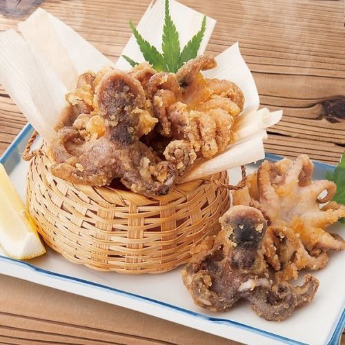 Fried octopus