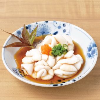 鱈白子　ポン酢又は天布羅　各