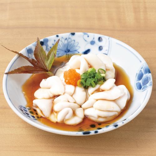鱈白子　ポン酢又は天布羅　各