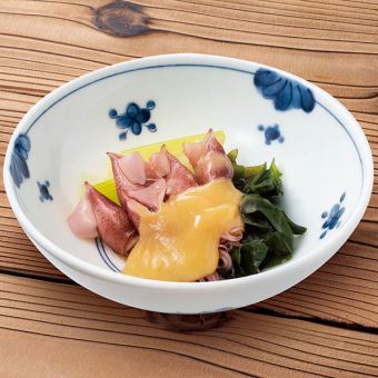 ほたるいか酢味噌和え