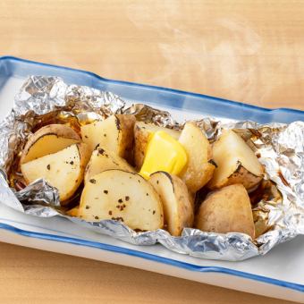 【卓上焼】小じゃがバター/焼き椎茸/あのときのエノキバター　各