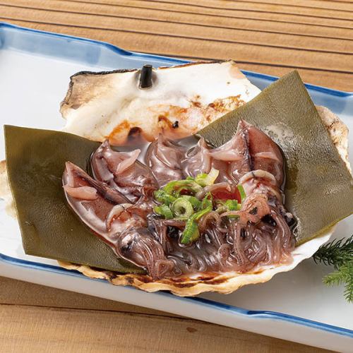 ほたるいか昆布焼き