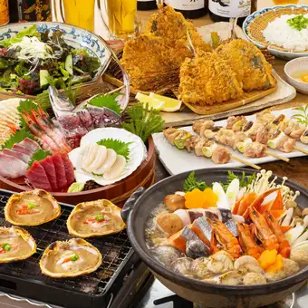 [11/1~]【선택할 수 있는 냄비 코스】선어나 선택할 수 있는 냄비 등 코스파가 매력!