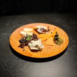 Assortment of 3 kinds of cheese